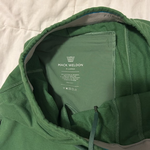 Mack Weldon XL Green Joggers - Picture 3 of 3